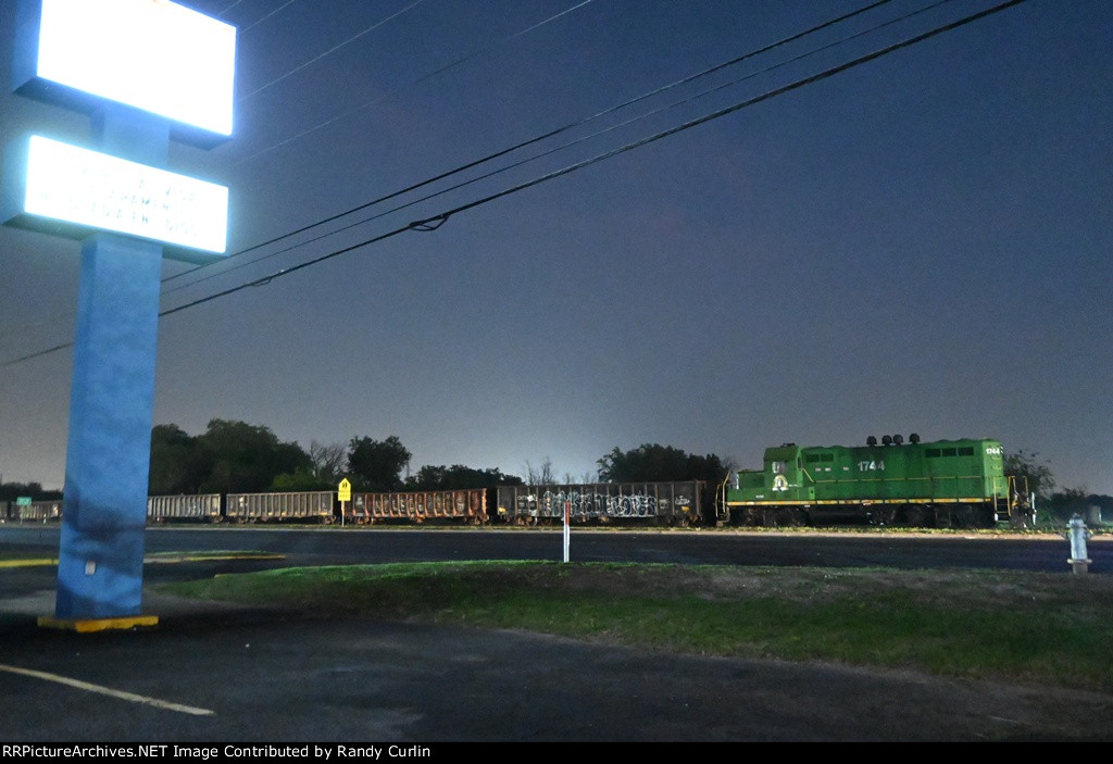 RVSC 1744 before dawn